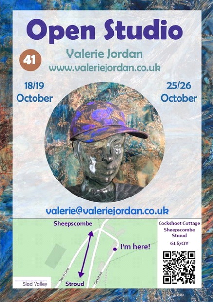 valerie jordan in her studio